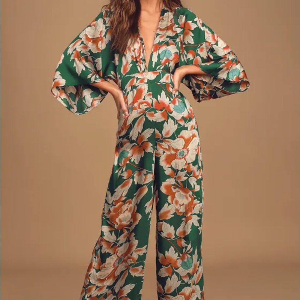 Lulus size medium kimono romper.